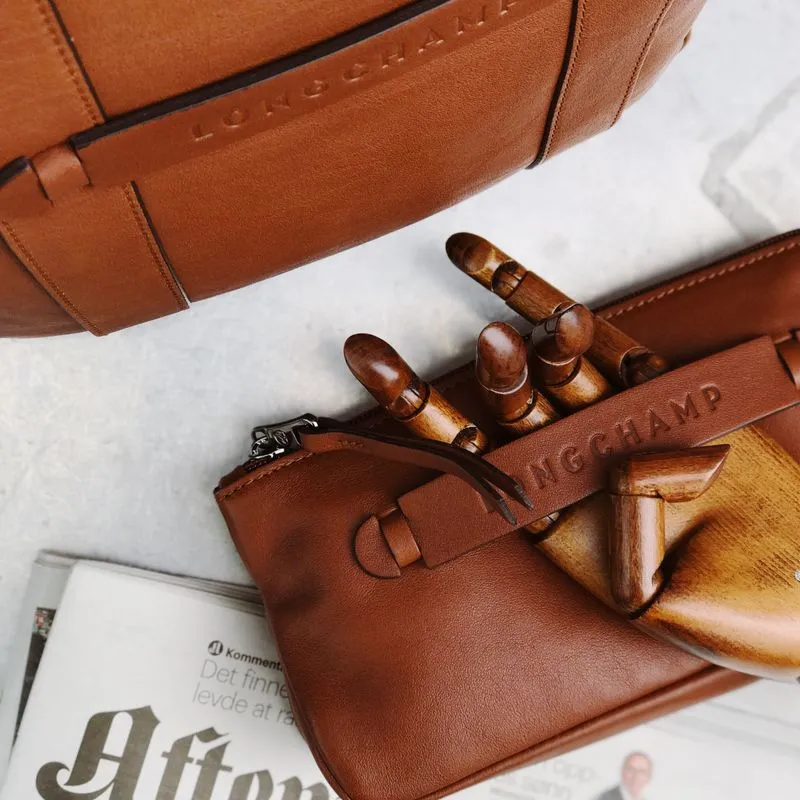 Designer Handbag before restoration